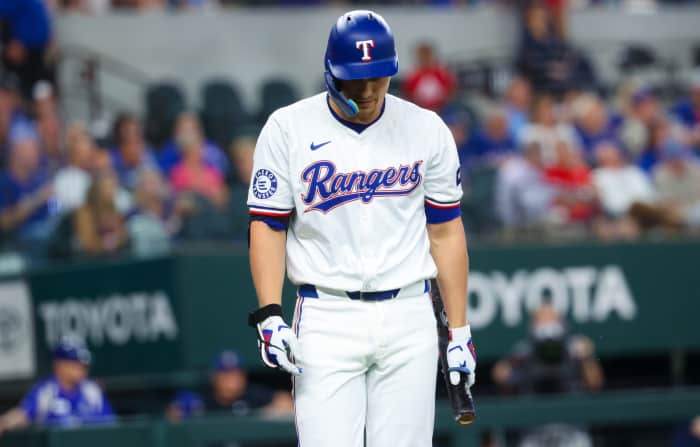 Texas Rangers shortstop Corey Seager (5)