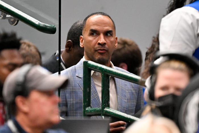 Dallas Mavericks general manager Nico Harrison.