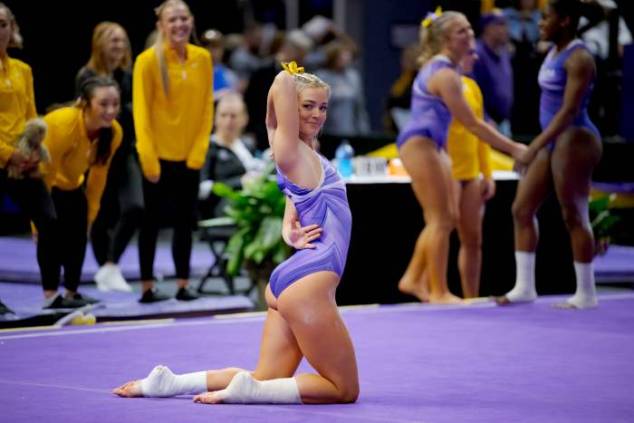 Livvy Dunne Posts Heartfelt Goodbye Gymnastics Video Athlon Sports