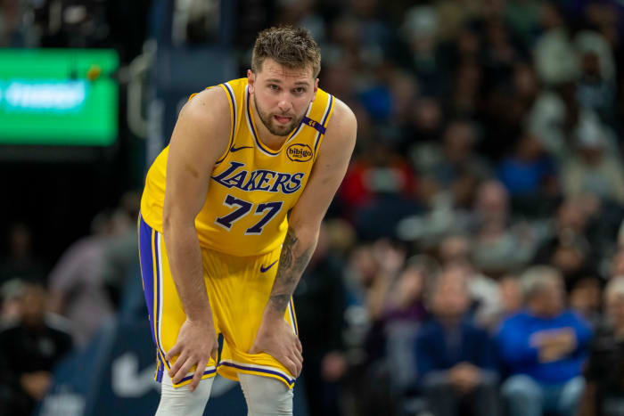 Los Angeles Lakers guard Luka Doncic