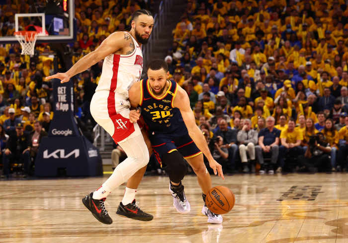 Dillon Brooks, Stephen Curry