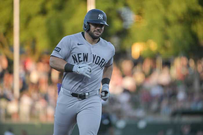 New York Yankees OF Jasson Dominguez.