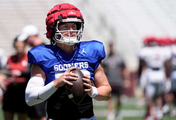 John Mateer of the Sooners