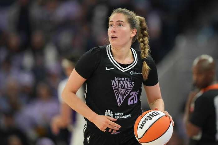 Golden State Valkyries guard Kate Martin.