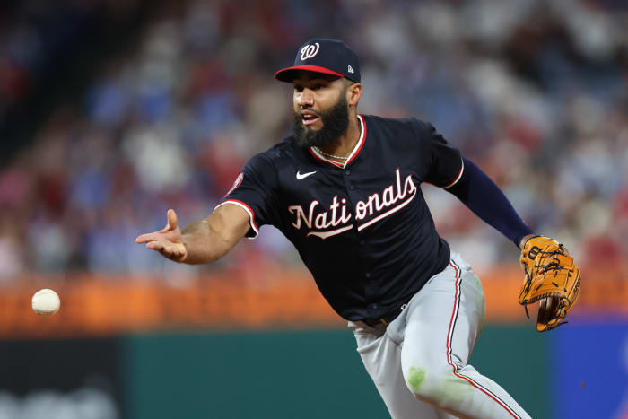 Washington Nationals third baseman Amed Rosario