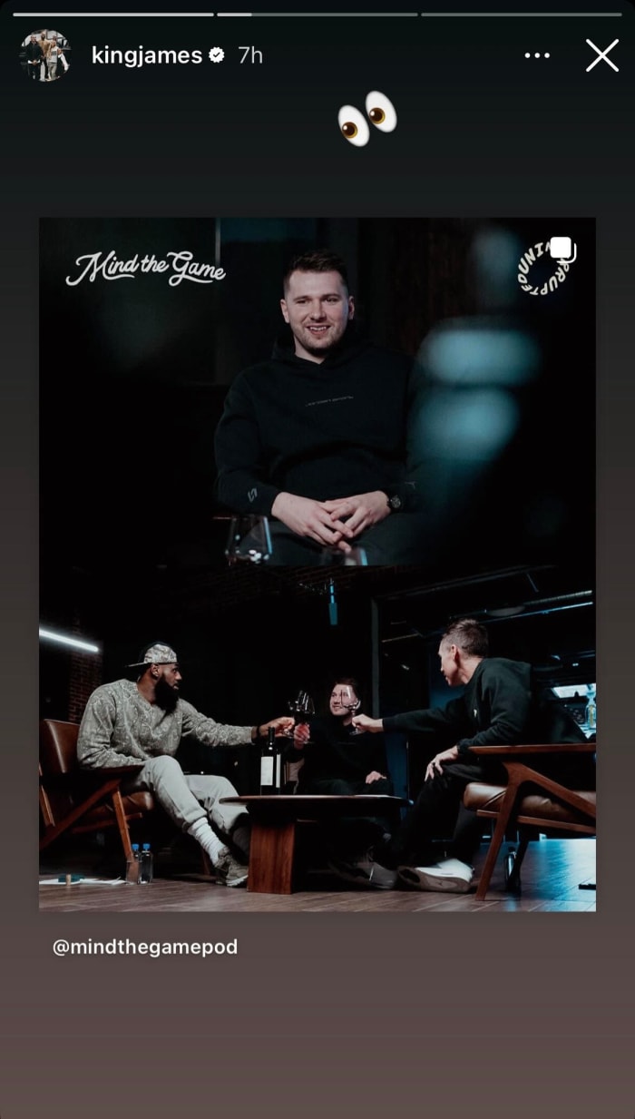 LeBron James, Instagram 