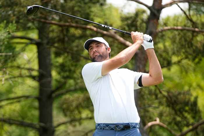 Scottie Scheffler at the Memorial Tournament.