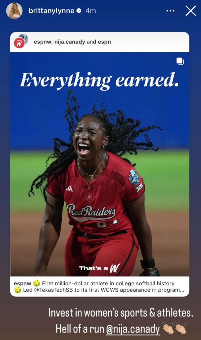 Brittany Mahomes posts on Instagram on June 7, 2026.