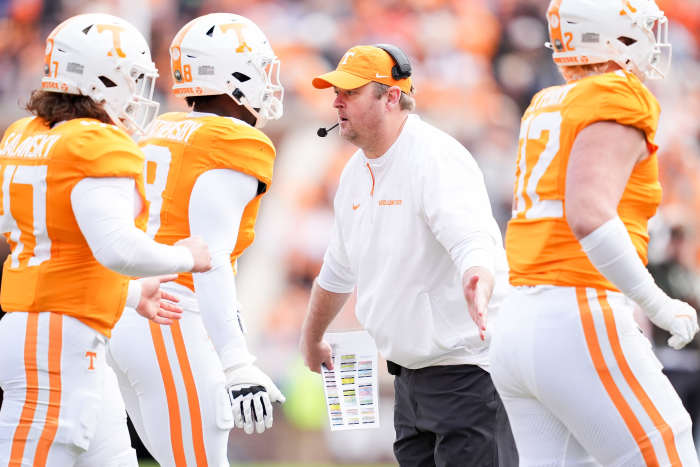 Football coach Josh Heupel and Tennessee Volunteers land commitment from three-star wide receiver Zaydyn Anderson.