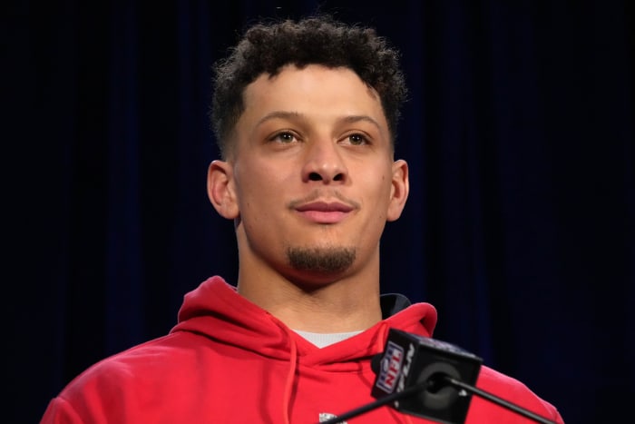 Kansas City Chiefs quarterback Patrick Mahomes.