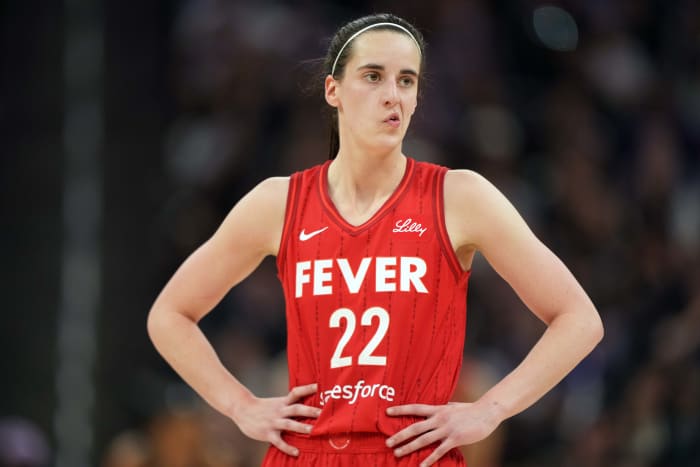 Indiana Fever guard Caitlin Clark.