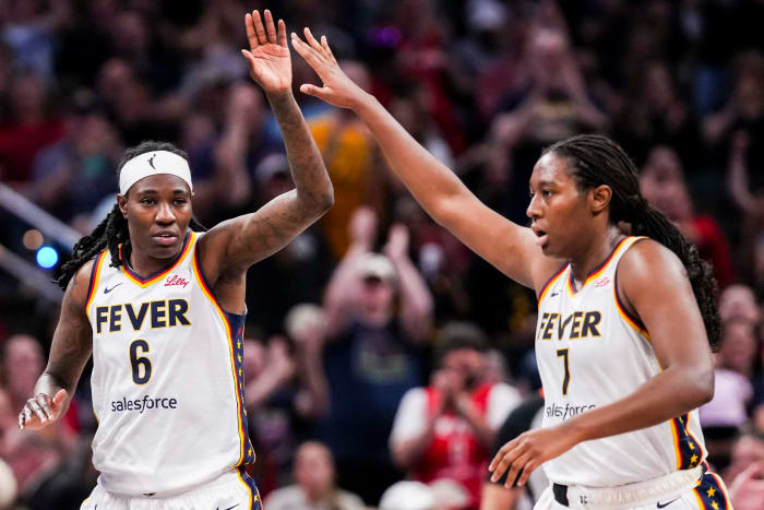 Indiana Fever Share Exciting Natasha Howard Post On Tuesday Athlon Sports Usatsi 26277503