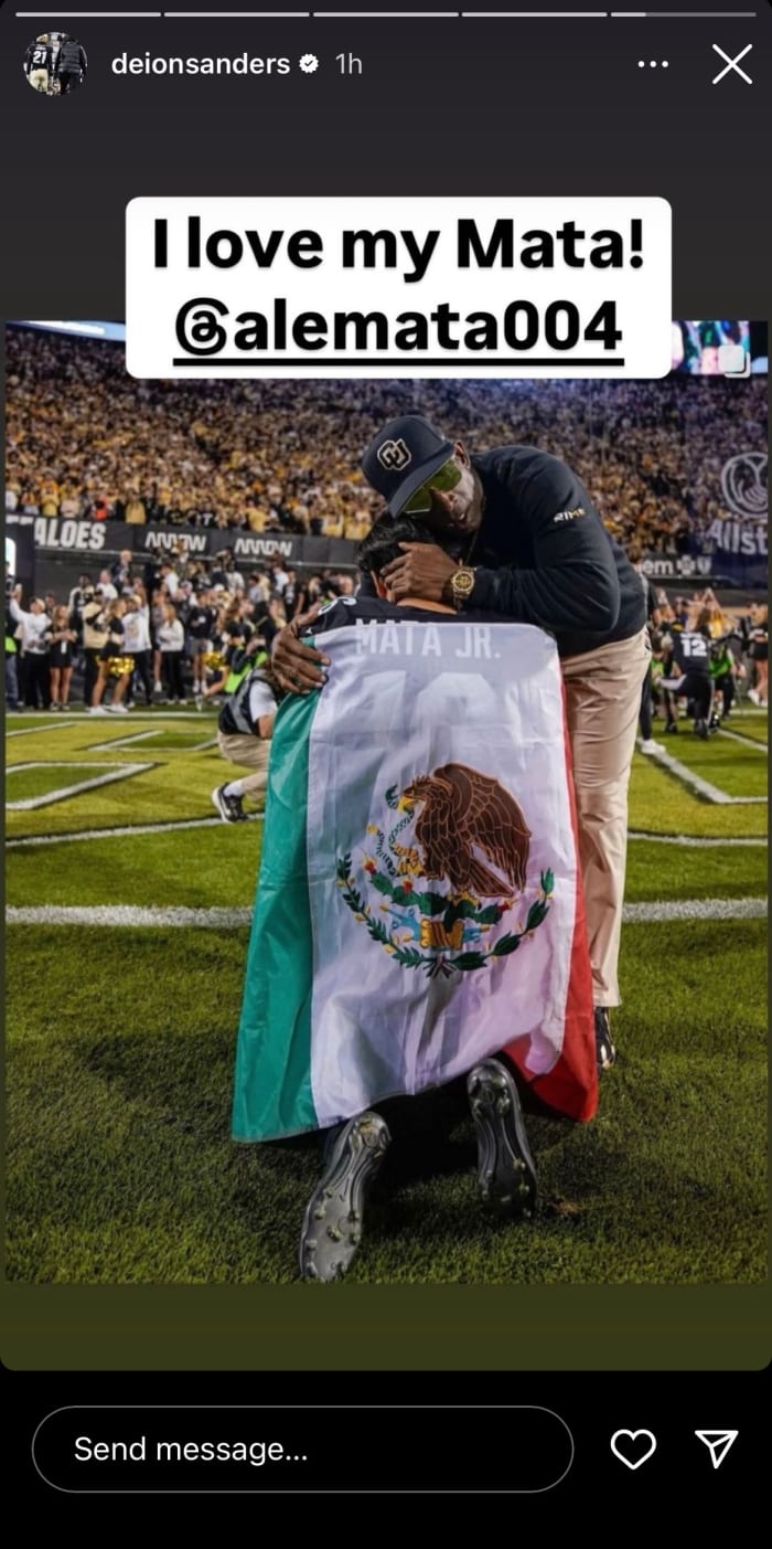 Deion Sanders Hits Colorado Kicker With Emotional FourWord Message