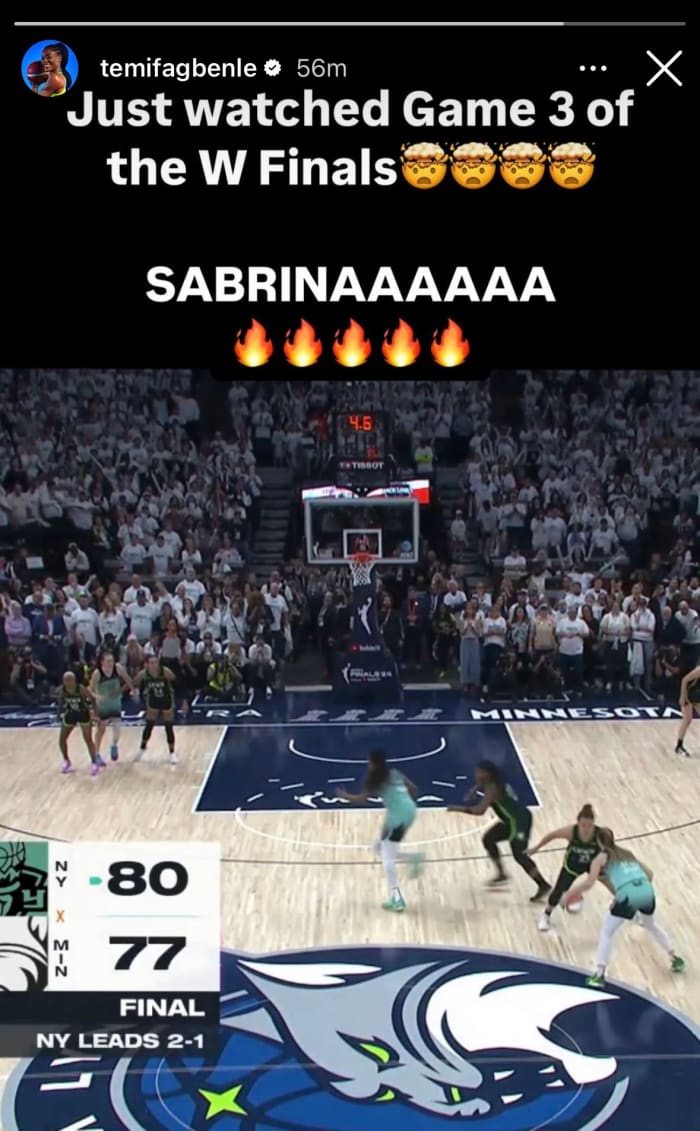 Indiana Fever Star Sends NineWord Message About WNBA Finals Athlon