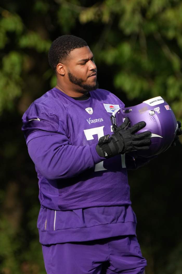 Reports: Minnesota Vikings LT Christian Darrisaw To Miss Rest Of Season ...