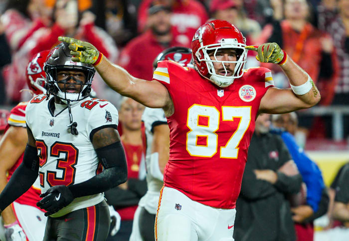 Kansas City Chiefs tight end Travis Kelce