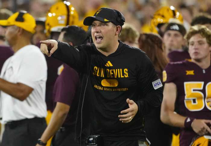 Arizona State head coach Kenny Dillingham.