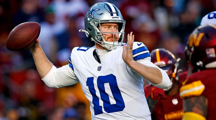 Dallas Cowboys quarterback Cooper Rush