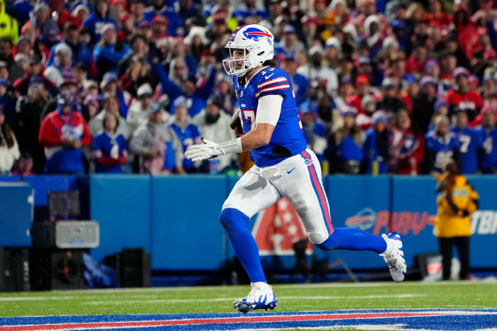 Buffalo Bills quarterback Josh Allen