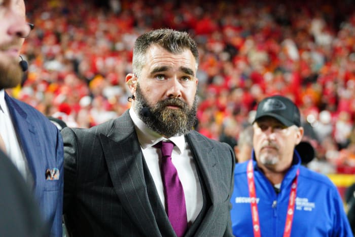 ESPN broadcaster Jason Kelce