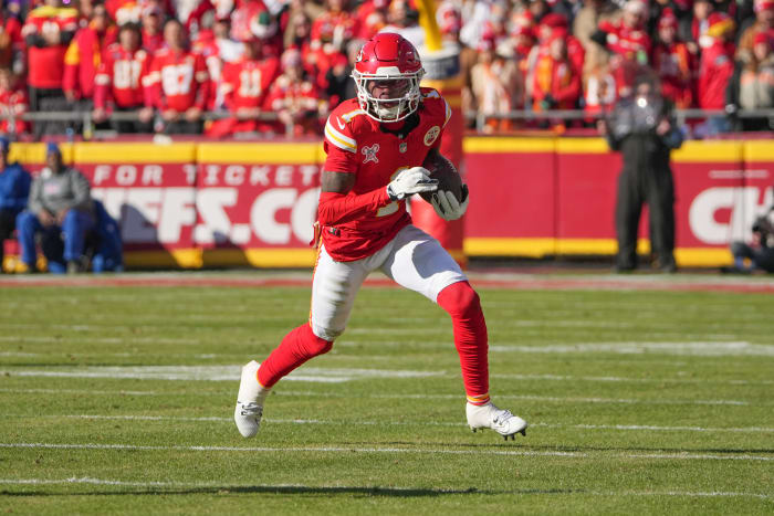 Kansas City Chiefs wide receiver Xavier Worthy