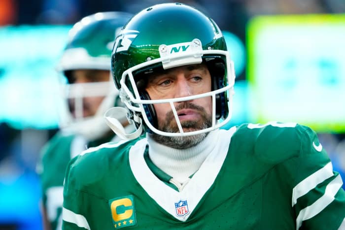 New York Jets quarterback Aaron Rodgers