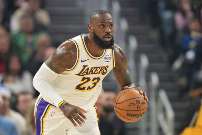 Los Angeles Lakers forward LeBron James
