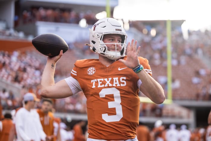 Texas Longhorns QB Quinn Ewers