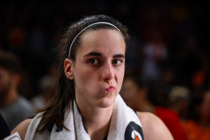 Indiana Fever guard Caitlin Clark (22).