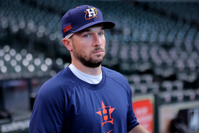 Houston Astros third baseman Alex Bregman (2)