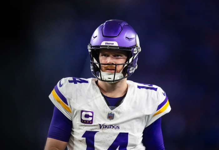 Sam Darnold Reveals 'Tough' Reasoning for Leaving Vikings - Athlon Sports