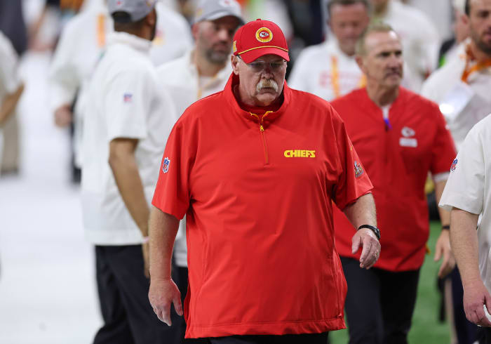 Kansas City Chiefs head coach Andy Reid.