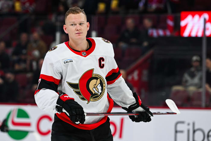 Ottawa Senators left wing Brady Tkachuk