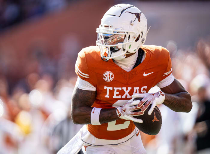 Texas Longhorns WR Matthew Golden's 2025 NFL Draft stock is on the rise after posting the fastest 40 time of any WR at the NFL combine.