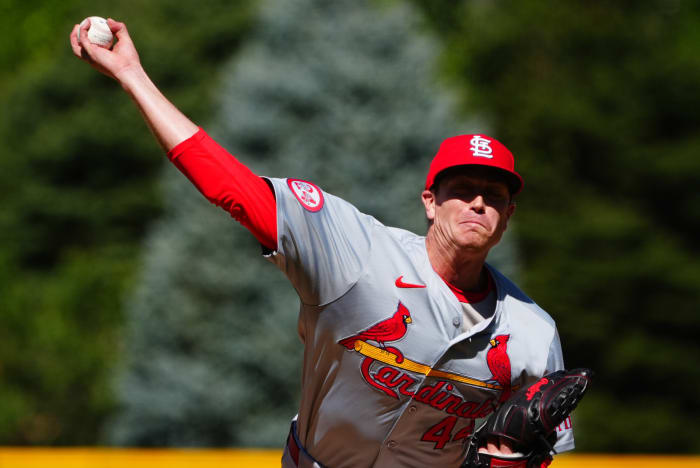 St. Louis Cardinals starting pitcher Kyle Gibson