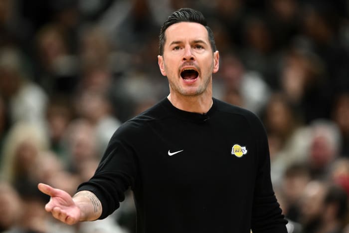 Los Angeles Lakers head coach JJ Redick