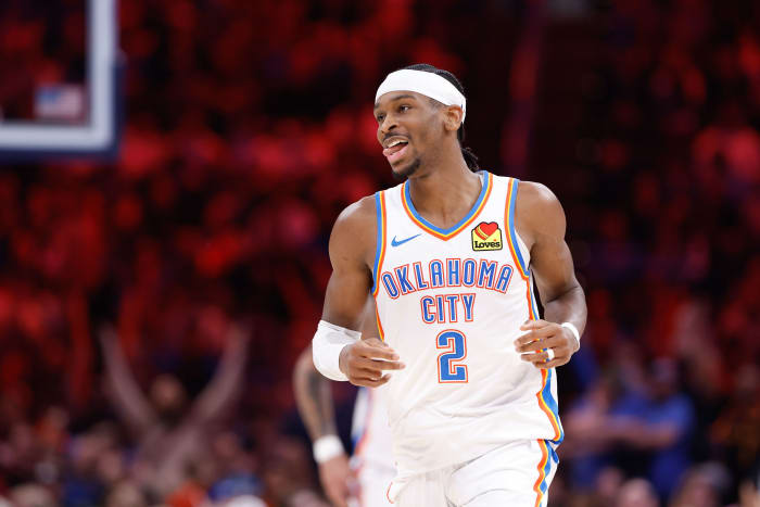 Shai Gilgeous-Alexander, Carmelo Anthony, NBA, Thunder