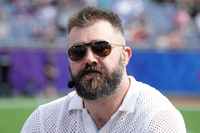 Former Philadelphia Eagles center Jason Kelce.