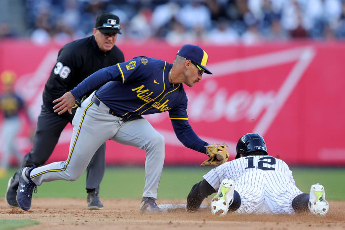 MLB: Milwaukee Brewers at New York Yankees