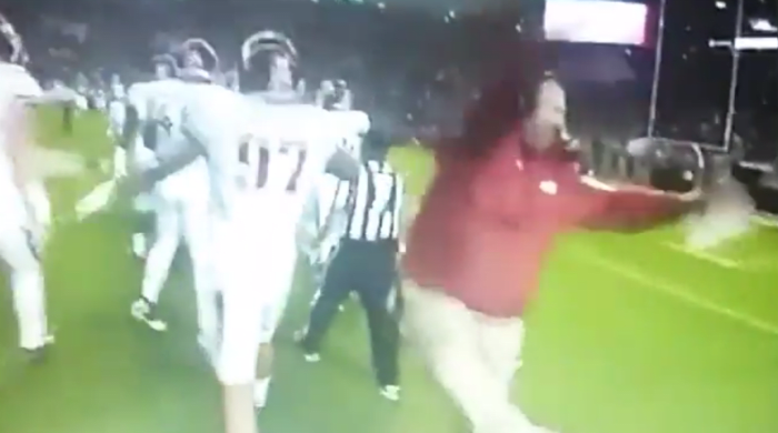 Bret Bielema Flops Then Celebrates Penalty on Alabama Player - Athlon ...