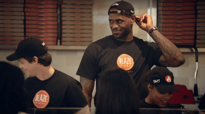 LeBron James Goes Undercover to Make Pizza, Gets Mistaken For Dwyane ...