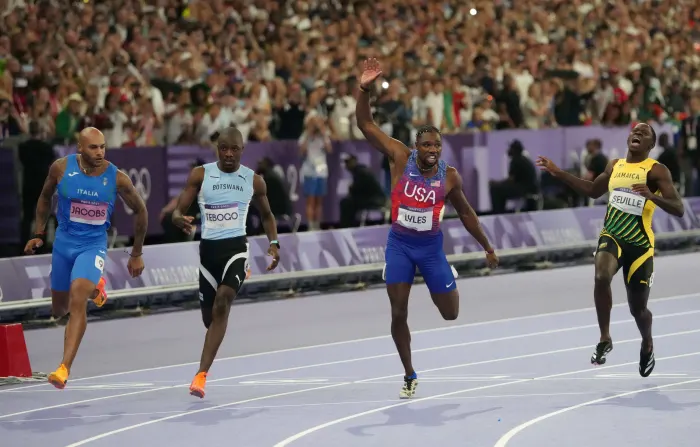 Fans Protest Noah Lyles' Gold Medal, Insist He Wasn't First Over Finish Line