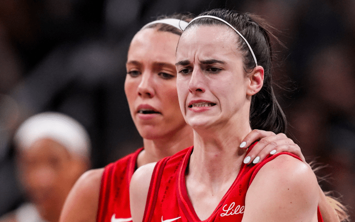 Indiana Fever guardsCaitlin Clark and Lexie Hull