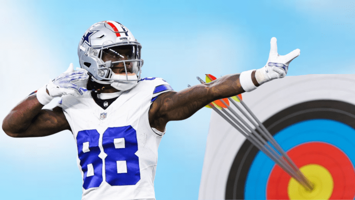 CeeDee lamb's Target Practice