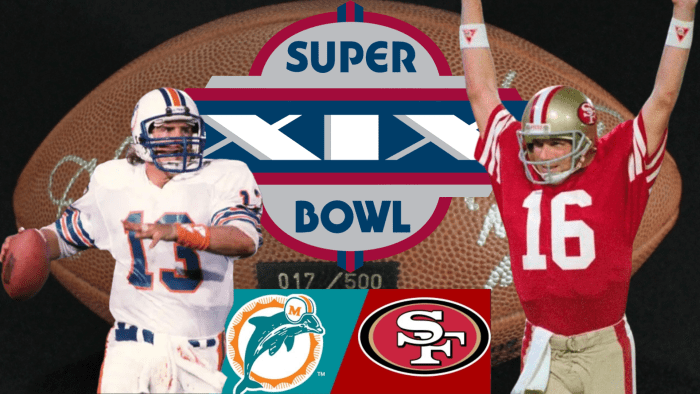 Super Bowl XIX Dan Marino Joe Montana