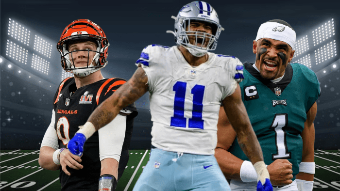 Micah Parsons Jaylen Hurts And Joe Burrow