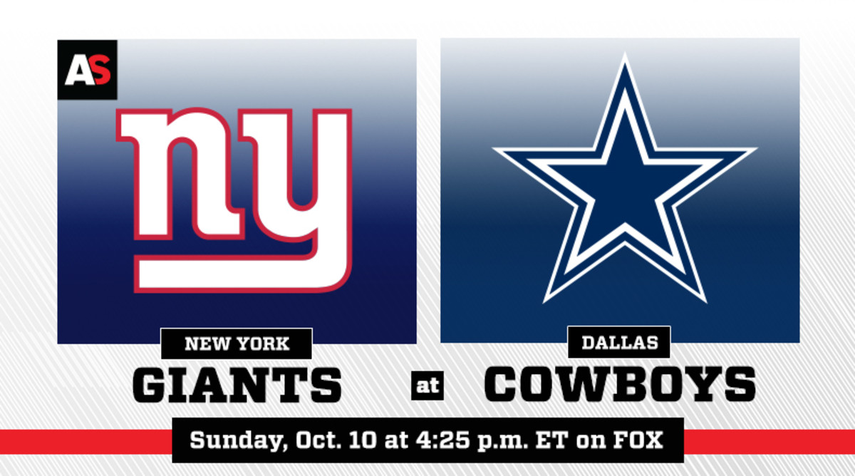 dallas cowboys versus new york giants