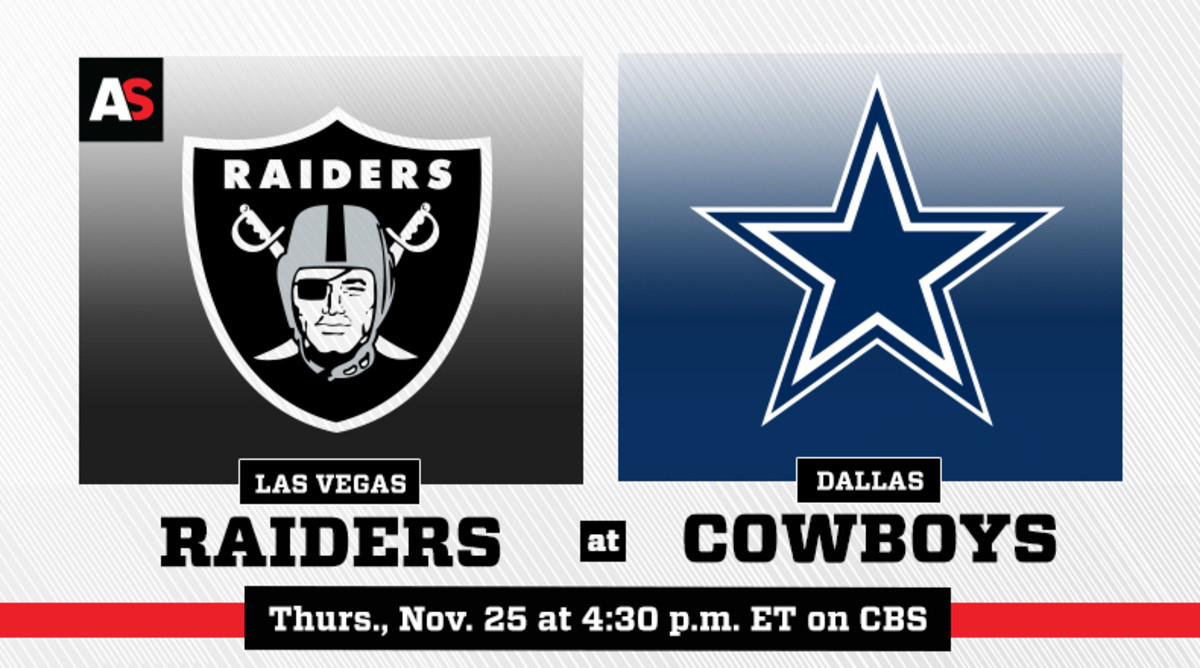 Raiders 36-33 Cowboys: Raiders vs Cowboys: Thanksgiving Football Game Score  and highlights