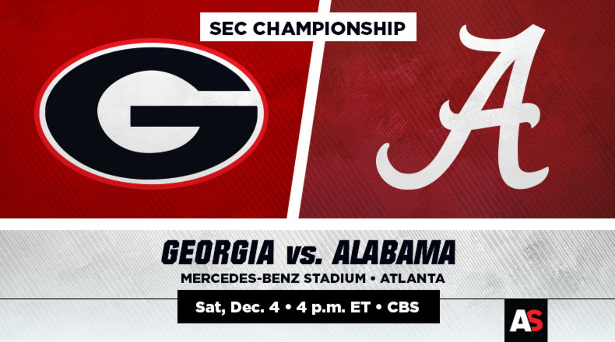 SEC Championship Game Prediction and Preview: Georgia Bulldogs vs. Alabama Crimson Tide