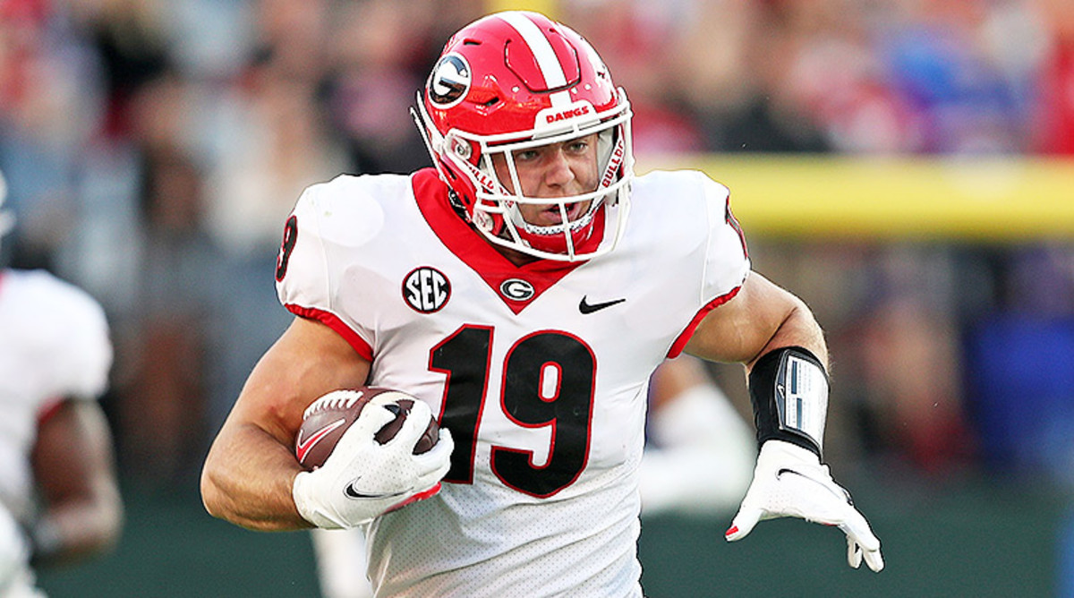 Even though he's just a freshman, the Bulldogs' Brock Bowers has already established himself as one of the best tight ends in the nation